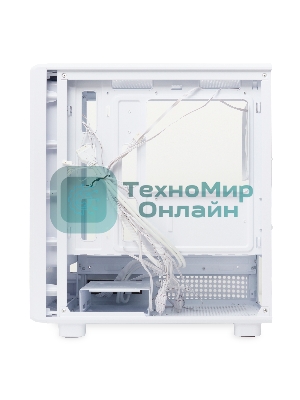 Компьютерный корпус HSPD M310, Mesh Mini-tower, белый, TG, 0.4 SPCC, 3x120мм ARGb mATX, mITX 180/280/160мм 1x2.5
