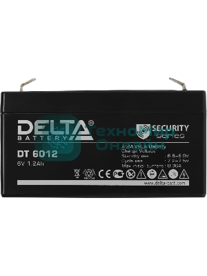 Батарея для ИБП Delta DT 6012 (6V, 1.2Ah)