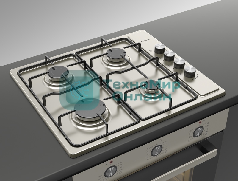 Газовая варочная панель Darina T1 BGM 341 11 X серебристый