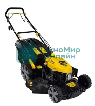 Газонокосилка Champion LM5345 Мощность двигателя 4,5/6 кВт/л.с, Вес без травосборника 39,6 кг, Самодвижущаяся, Ширина кошения 530 мм, Высота кошения 25-75 мм, Тип/объем травосборника мягкий/75 л, Мульчирование, Боковой выброс, Задний выброс, Регулировка высоты кошения/количество положений один рычаг/7, Объем двигателя 200 см3, Объем топливного бака 1,25 л, Максимальный расход топлива 360/1,1 г/кВт•ч/л/ч, Объем картера 0,6 л, Уровень вибрации на рукоятке 5,45 м/с2, Уровень мощности звука 96,3 дБ, Уровень звукового давления 81,3 дБ, Материал деки сталь.