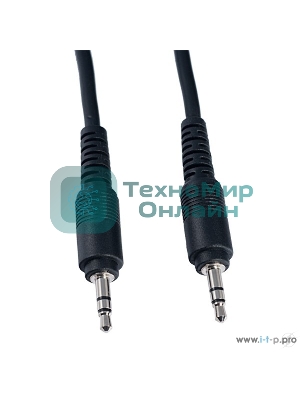 Кабель PERFEO Jack 3.5 мм вилка - Jack 3.5 мм вилка, длина 1,5 м. (J2102)