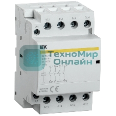 Контактор модульный КМ25-40М AC/DC IEK MKK21-25-40 IEK