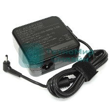 Блок питания (сетевой адаптер) для ноутбуков Asus 19V 4.74A 4.0x1.35мм 90W (квадратный корпус), OEM