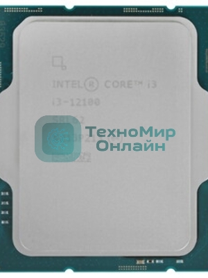 Процессор Intel Core i3-12100 Soc-1700 3.3GHz OEM