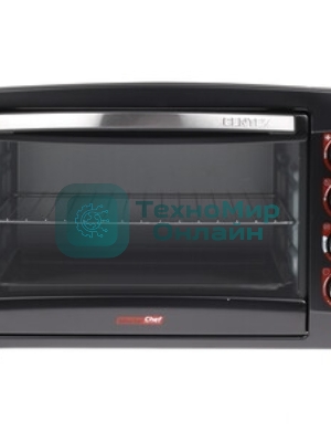 Мини-печь Centek CT-1532-46 Convection (черн) 46л 2000Вт, Конвекция, 4режима