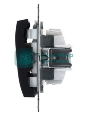 Systeme Electric Glossa Антрацит Выключатель 1-клавишный сх.1, 10AX