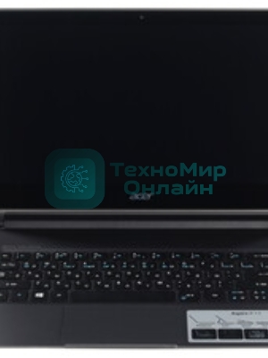 Клавиатура для ноутбука Acer Aspire R13 R7-371 R7-371T черная с подсветкой