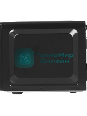 Микроволновая печь BQ MWO-20004SM/W черный, 20 л, 700 Вт, переключатели - поворотный механизм