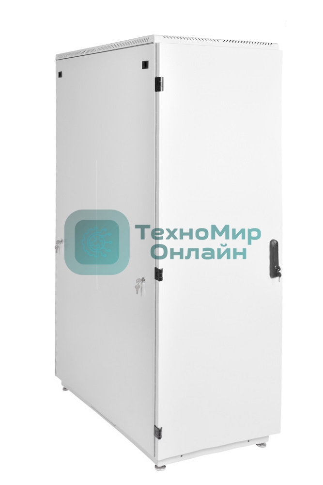 Шкаф телекоммуникационный напольный 42U (800x800) дверь металл (3 места), ШТК-М-42.8.8-3ААА