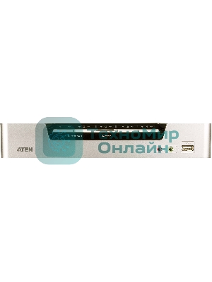 Переключатель, электрон., KVM+Audio+USB 2.0, 1 user USB+HDMI => 4 cpu USB+HDMI, соШнур. USB 2х1.8м., настол., исп.стандарт, без OSD, некаскад.. CUBIQ 4 PORT HDMI KVMP SWITCH W/1.8M