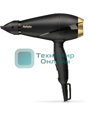 Фен BaByliss Power Pro 2000 6704E черный, 2000 Вт, ионизация