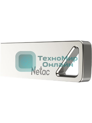 Флешка USB Netac U326 (NT03U326N-004G-20PN), 4Gb, USB 2.0, R/W 50/15, серебристый