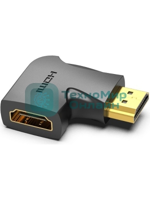 Адаптер-переходник Vention HDMI v2.0 19M/19F угол 90