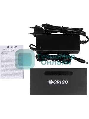 Коммутатор неуправляемый PoE ORIGO OS1206P/60W/A1A 4x100Base-TX PoE+, 2x100Base-TX, PoE-бюджет 60 Вт, корпус металл