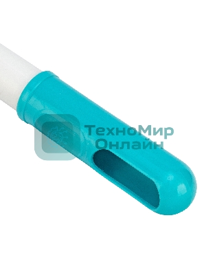 Щетка-окномойка Home Palisad с водосгоном, пластиковый черенок, 640х220 мм