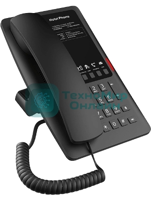 Гостиничный IP-телефон Fanvil H4 WIFI Hotel Phone 2 SIP Lines 1 USB Port for phone charging 6 Soft keys prograммable service hotline Hotspot: PoE HD Voice PSU