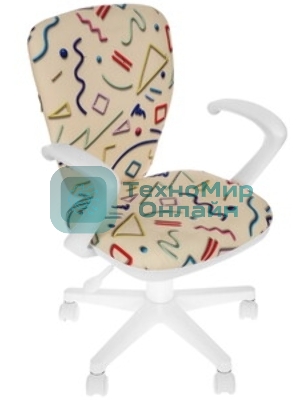 Кресло Бюрократ KD-W10AXSN малиновый, ткань, 120 кг