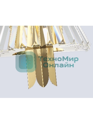 Настенный светильник Ambrella light LH41029/2 BS/CL латунь/прозрачный E14*2 max 40W 310*180*460