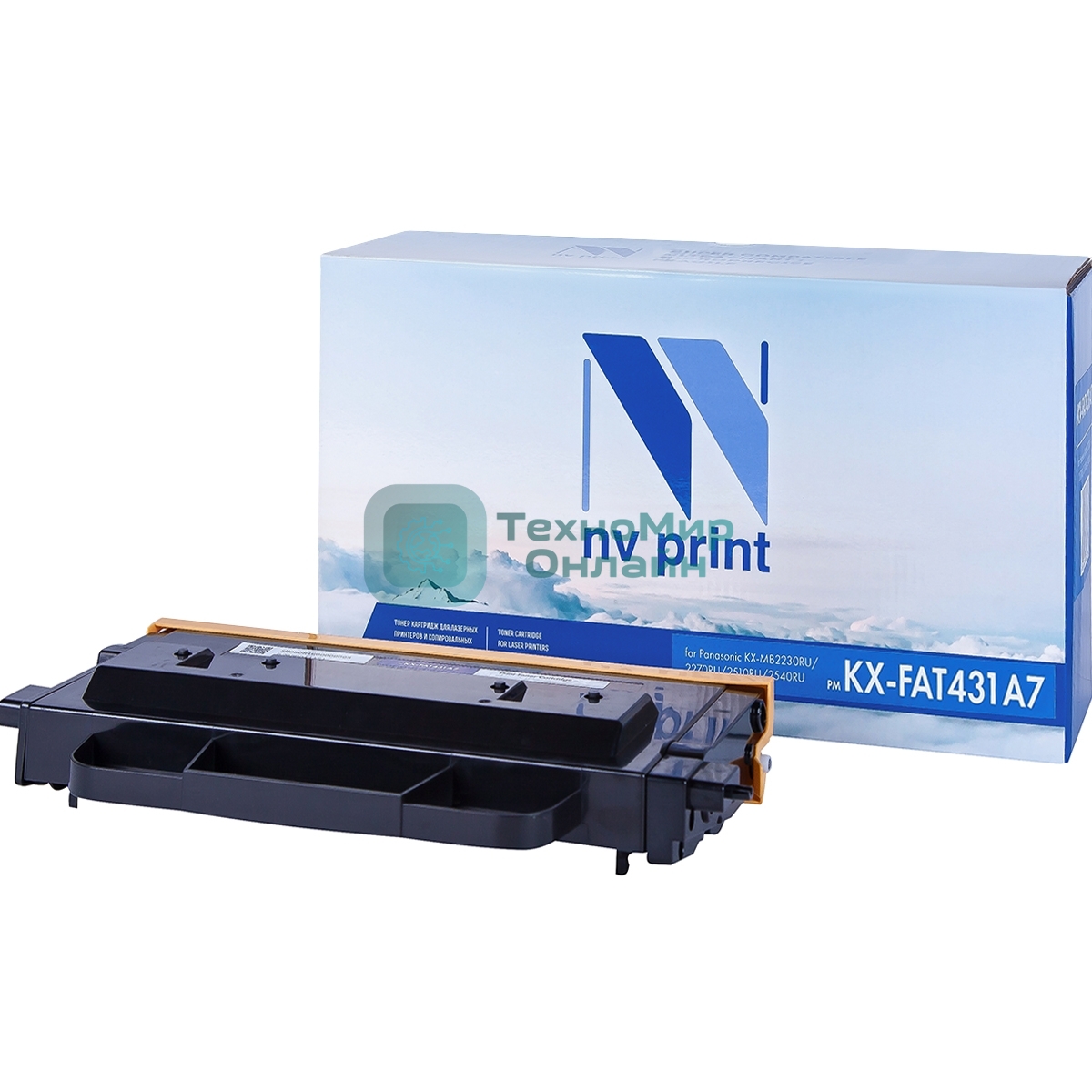 Картридж NVPrint совместимый Panasonic KX-FAT431A7 для KX-MB2230RU/2270RU/2510RU/2540RU (6000k)