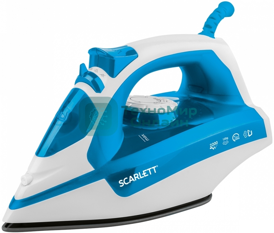 Утюг Scarlett SC-SI30P17 2200Вт голубой