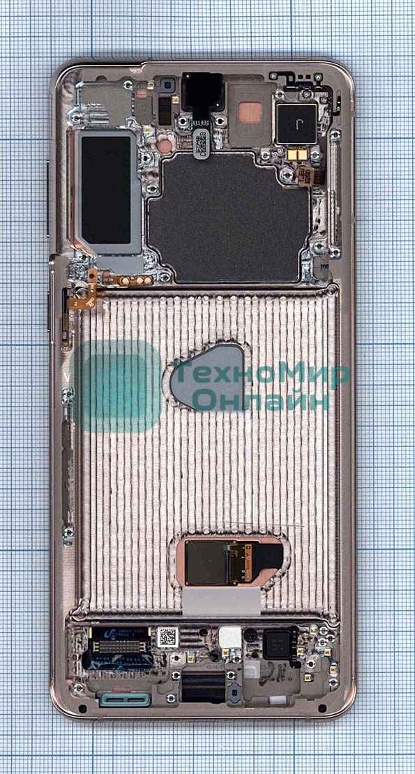 Дисплей в сборе для Samsung Galaxy S21+ 5G SM-G996B/DS черный