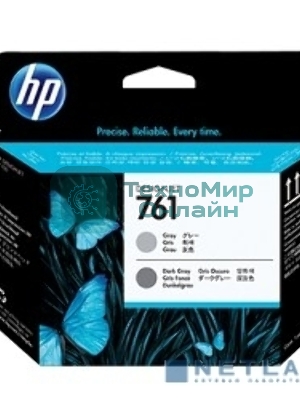 Картридж струйный HP 761 CH647A темно-серый/серый печатающая головка для HP DJ T7100