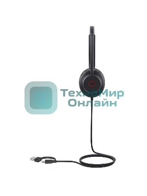 Гарнитура Yealink BH70 Mono UC чёрный, беспроводная, Bluetooth, до 35 ч