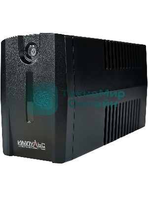 Источник бесперебойного питания Импульс ЮНИОР СМАРТ 600, 600/360 ВА/Вт, LED, USB, SCHUKOx2