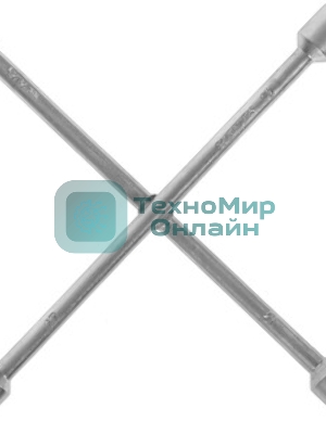 Ключ-крест баллонный Сибртех, 17 х 19 х 21 мм, под квадрат 1/2