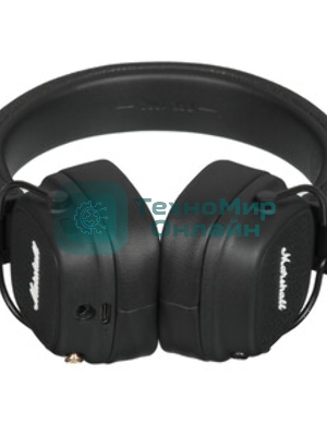Беспроводные/проводные наушники Marshall Major V бежевый, накладные, Bluetooth + проводной, беспроводная зарядка, до 100 ч