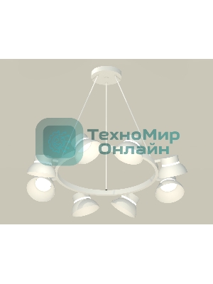 Светильник Ambrella light XB9195100/8 SWH/FR белый песок/белый матовый GX53 (C9195, N8140)