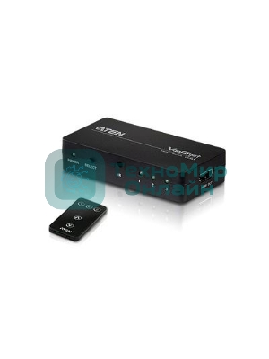 Переключатель электронный HDMI ATEN VS381-AT 3>1 телевизор/панель/монитор/проектор, без шнуров, (1920x1200 60Hz;480P/720P/1080i/1080P;HDMI 1.3/HDCP