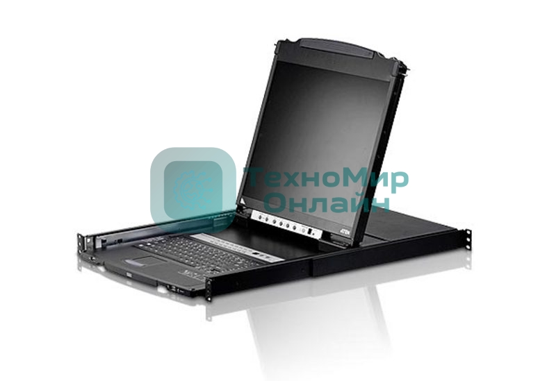 Kvm консоль ATEN 8P Dual RAIL LCD KVMP SWITCH 19INCH (CL5808NR)