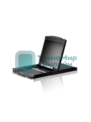 Kvm консоль ATEN 8P Dual RAIL LCD KVMP SWITCH 19INCH (CL5808NR)