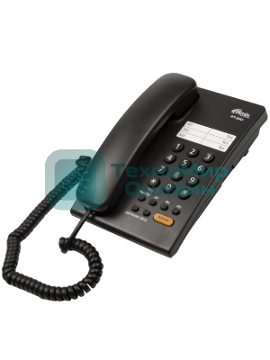 Телефон проводной Ritmix RT-330 черный