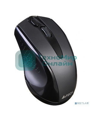 Мышь беспроводная A4Tech G9-500FS черный, 1200 dpi, радиоканал, USB, кнопки - 4