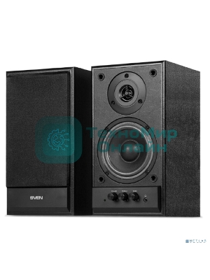 Акустическая система SVEN SPS-702 2.0 черный 40Вт