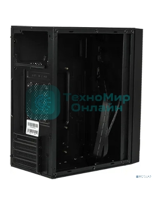 Компьютерный корпус Accord ACC-263B черный без БП mATX 2xUSB 2.0 1xUSB 3.0 audio
