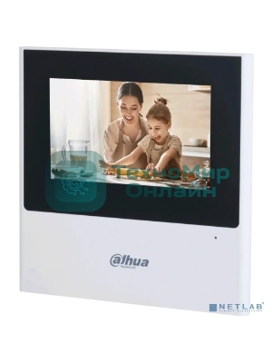 Видеодомофон DAHUA DHI-VTH2611L-WP, Dahua Wi-Fi Indoor Monitor