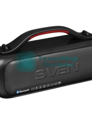 Мобильные колонки SVEN PS-360 2.0 черные 2x12W Bluetooth