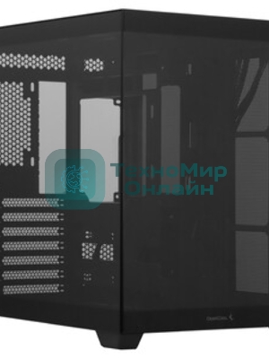 Компьютерный корпус Deepcool CG530 черный без БП ATX 2x120мм 2x140мм 2xUSB 2.0 1xUSB 3.0 audio bott PSU