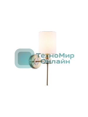 Настенный светильник Ambrella light LH72375 DBS/WH темная латунь/белый E14 max 40W 190*120*370