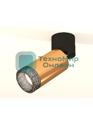 Светильник Ambrella Light XM6327041 PYG/BK/BK золото желтое полированное/черный/тонированный (A2221, C6327, N6151)