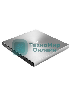 Оптический привод DVD-RW Asus SDRW-08U9M-U серебристый USB slim ultra slim M-Disk Mac внешний RTL