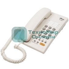 Телефон проводной Ritmix RT-330 белый