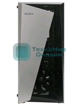 Компьютерный корпус ZALMAN S4 Plus, ATX, черный, WINDOW, 1x5.25