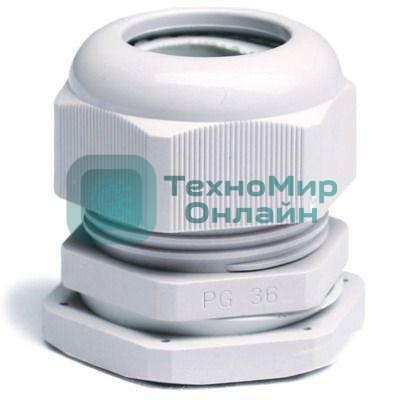 Зажим кабельный с контргайкой DKC 53000 IP68, PG21, д.13 - 18 мм