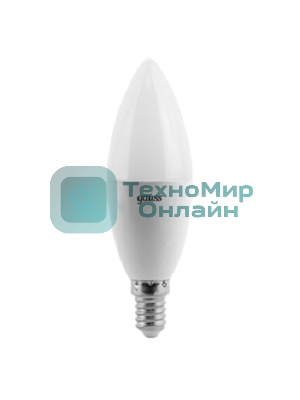 Лампа светодиодная Gauss 103101107LED Candle E14 6.5W 2700К