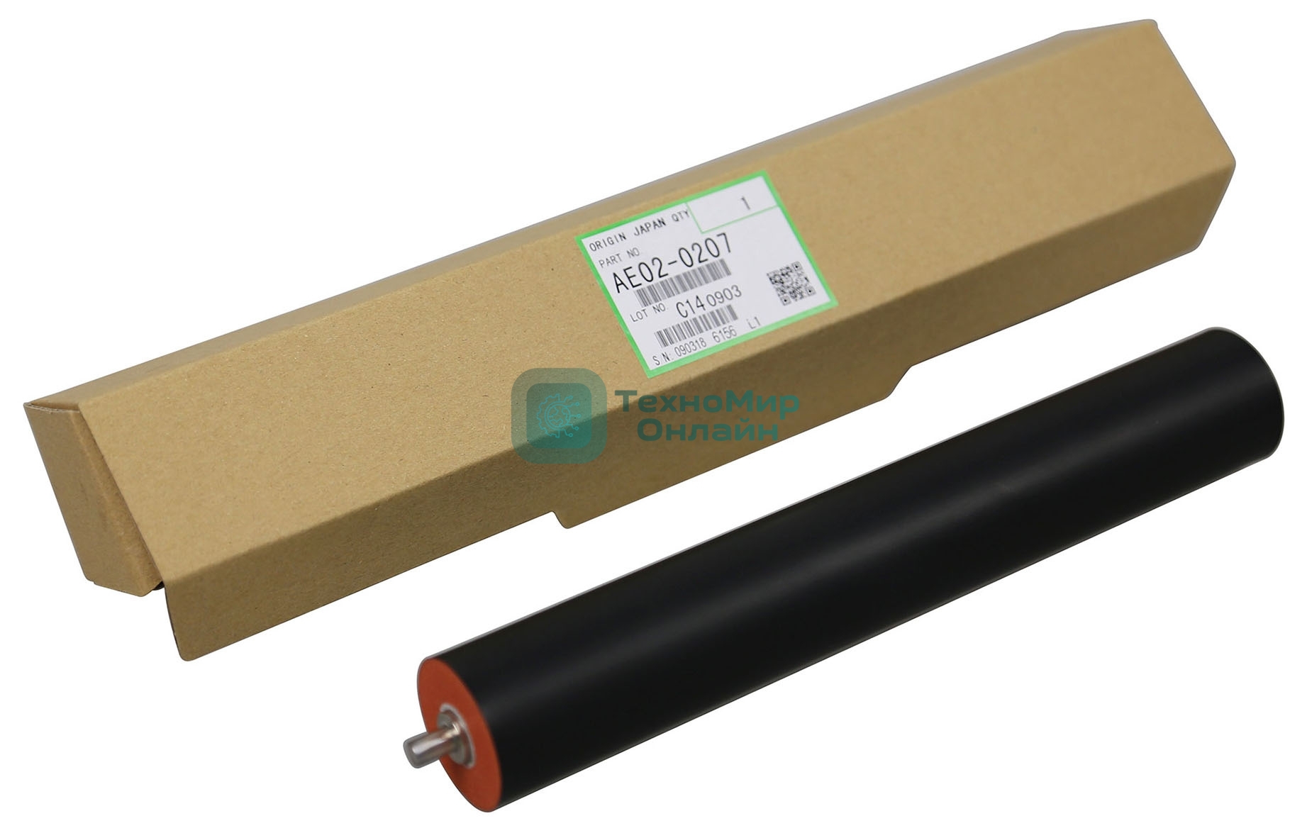 Вал резиновый CET CET6156 (AE02-0207) для Ricoh Aficio MP301SP/MP301SPF