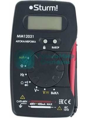 Мультиметр Sturm! MM12031